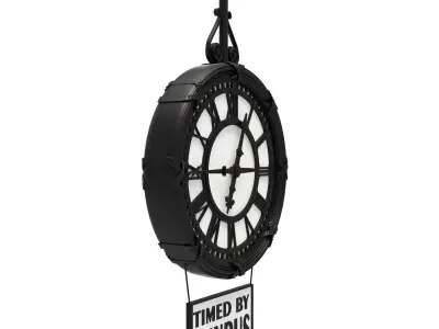 Clock Benrus 3D model