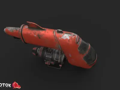 SandSpeeder  Low-poly 3D model