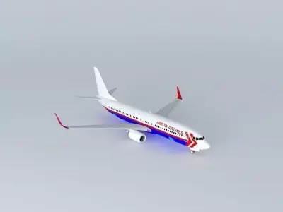 Arrow Airlines Boeing 737-800W Free 3D model purchase