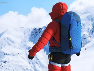  Gregory Paragon 48 Hiking Backpack Blue 