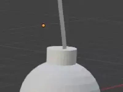 cartoon bomb Free 3D model