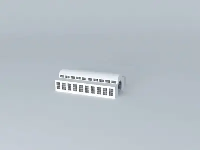 Train Station Free 3D model buy