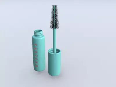 Mascara 3D Model Realistic Beauty Product Low-poly 3D model