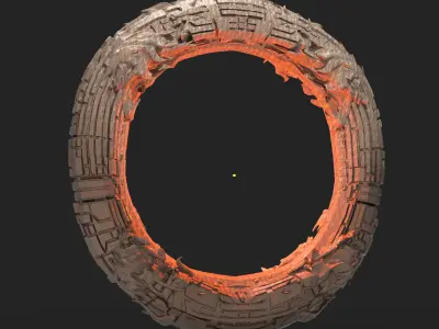 Angel Ascension ring 1 3D model