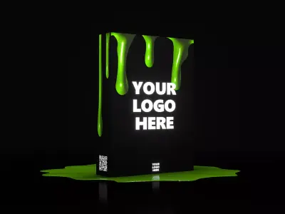 3D Product Box 3D model