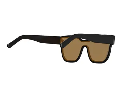 Orange Tint Sunglasses 3D model