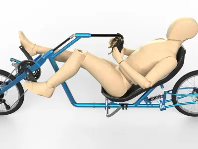 T-Bike 4K 3D model