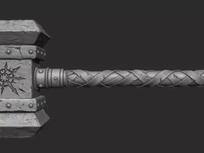 Zbrush Hummer HighPoly 3D model