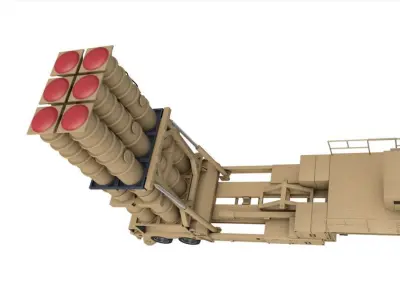 Israel  Arrow   Anti Ballistic Missile 3D model