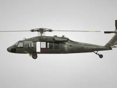UH-60 Black Hawk 3D model buy