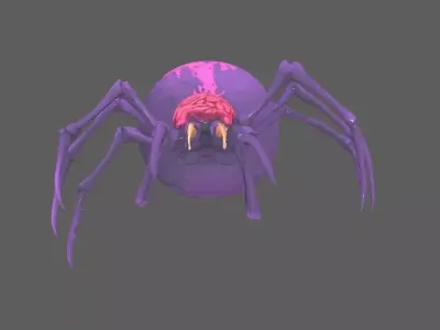 Spider 3D model 27