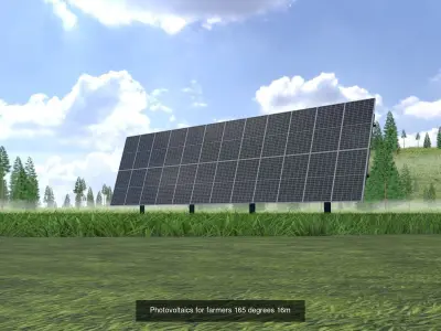 Photovoltaics for farmers 165 degree Package