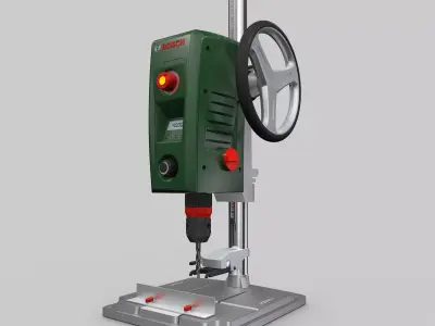 Table Hand Press Drill 3D model