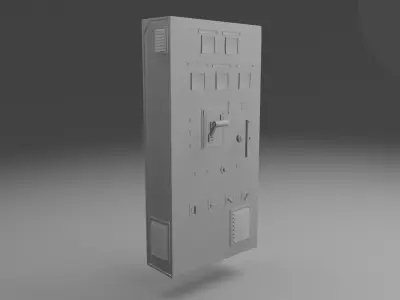 power unit for power plant 3D model