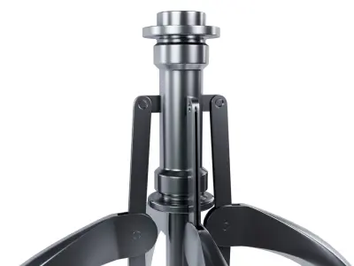 Metal Claw 23 with RIG 3D model