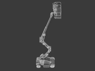 JLG E400AN Articulating Boom Lift 3D model