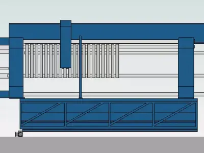 Filter Press 2 3D model