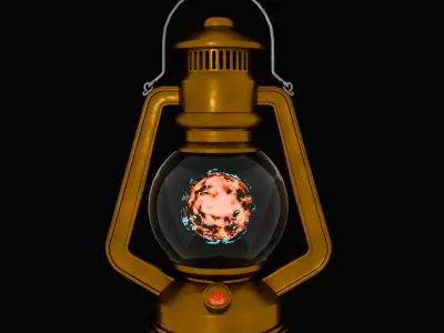 Four Attributes Magic Lanterns 3D model