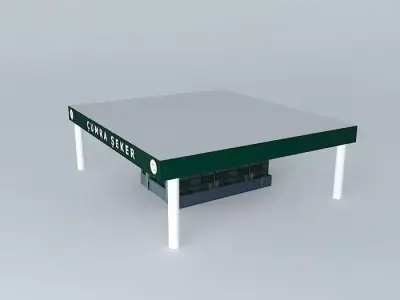 Çumra Sugar Factory Entrance Free 3D model