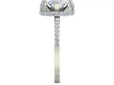 Wedding Ring  3D print model 111
