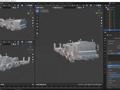 STL56 Trailer 3D model
