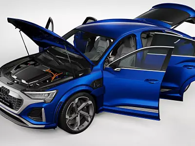 2024 Audi SQ8 Sportback e-tron quattro 3D model