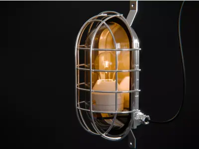 Bunker Light 3d Model 3D model