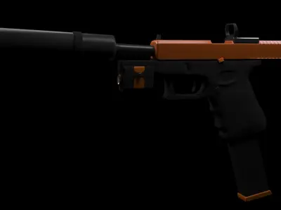 Glock 007 Free 3D model