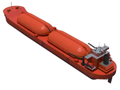 LPG carrier 3D model