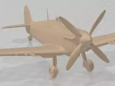 Mk Vb Printable Airplane  3D print model