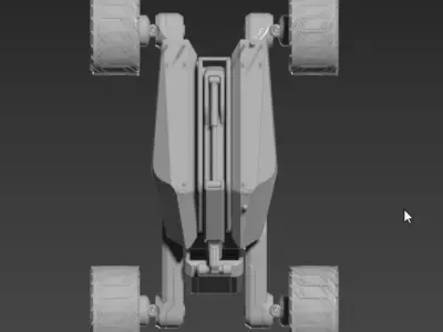 RTS Constraction Dozer 3D model