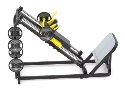 Technogym Plate Loaded Pure Hack Squat 3D model