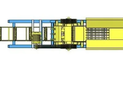 3D digital simulation drawing of a new crusher 3D model