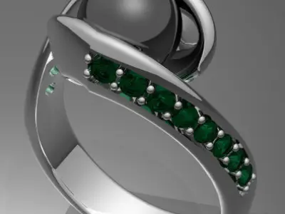 Rendering Anello C Free 3D model purchase