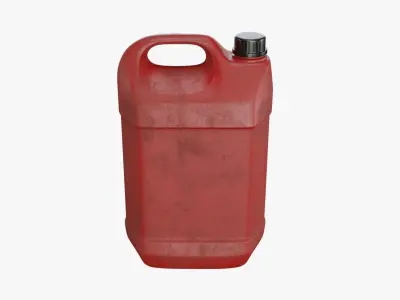 Plastic Jerry Can 3D model