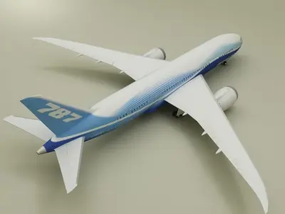 Boeing 787 3D model buy
