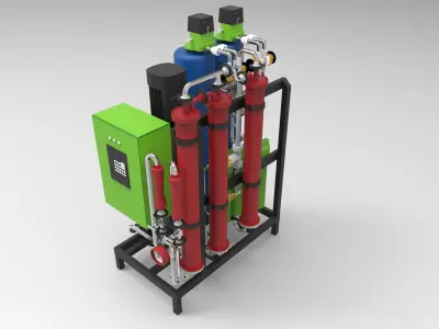 pharmaceutical osmosis 3D model