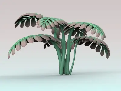 Fern plant 3D model purchase