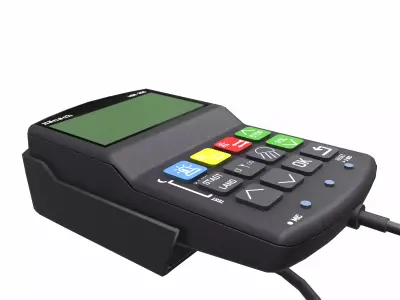 HBE 300 Hand-Held Control Unit Low Poly Low-poly 3D model