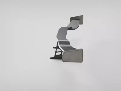 Spoiler combo sedan rear tuning 3D model