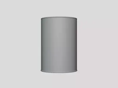 Paint Can - Geometry Only No Textures No Materials 3D model