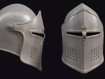 Iron Helmet 10 HP 3D print model