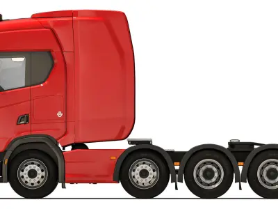 Truck R730 8X4 2020 3D model