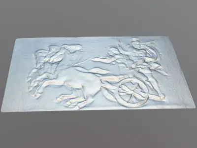 Alexander The Great-magnus-relief 3D model