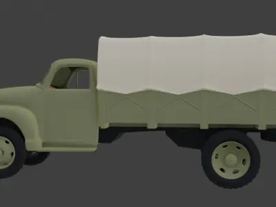 Chevy 6400 Truck Free 3D model