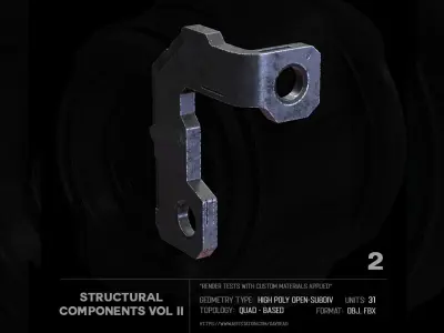 31 Structural Components Vol II SUBD 3D model