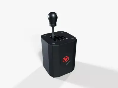 VNM Gear shifter Low-poly 3D model