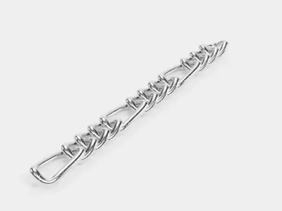 Link Chain V2 - Steel Figaro Proof  3D model