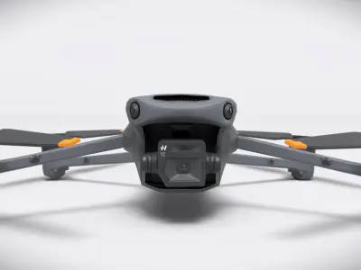 Quadcopter Drone Low-poly 3D model buy
