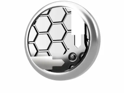 SciFi bases 3D model